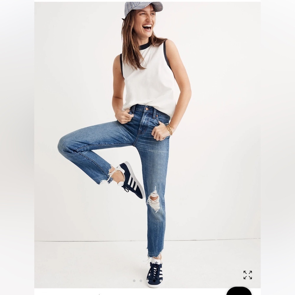 Madewell The Perfect Summer Jean: Destructed Edition
